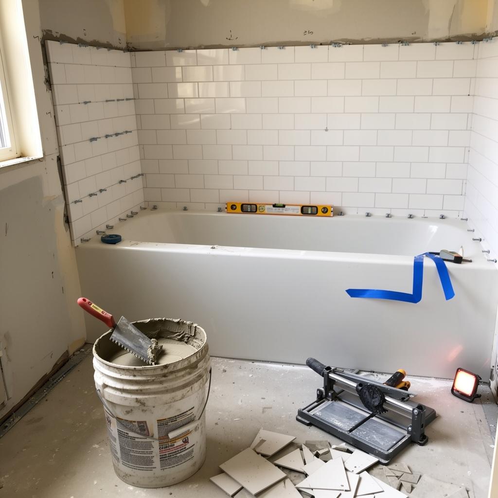 Tenant Damage Bathroom Repair